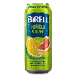 Birell - pomelo & grep, 0,5 l, plech